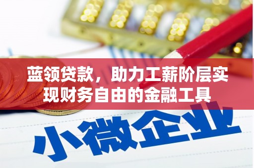 寻乌蓝领贷款，助力工薪阶层实现财务自由的金融工具
